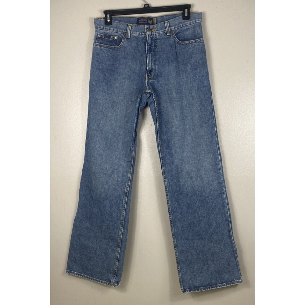 Arrow Men's Jeans Size 34x34 Standard Fit Denim